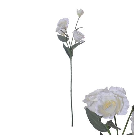 Artificial Lisianthus White 70cm (PACK OF 2)