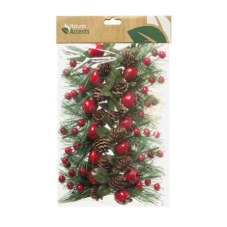 Pick Pinecone Apple Red 17cm X12