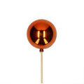 Pick Bauble 6cm Shiny Orange 50cm (Pack of 25 pieces)