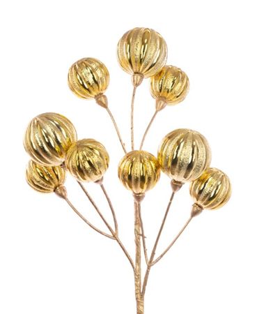 Bauble Spray Gold 51cm