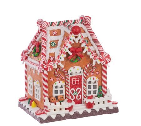 Gingerbread House B/o Timer 20cm