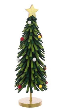 Felt Tree With Baubles 39cm