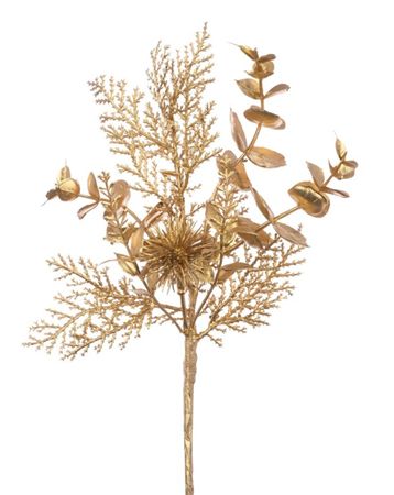 Pick Metallic Euc & Apple Gold 30cm