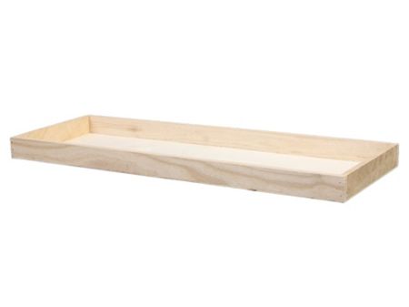 Wooden Tray Rectangle 50x17x3cm
