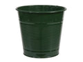 Metal Pot Shiny Green 13x12cm