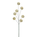 Branch Mirror Balls Champagne 60cm