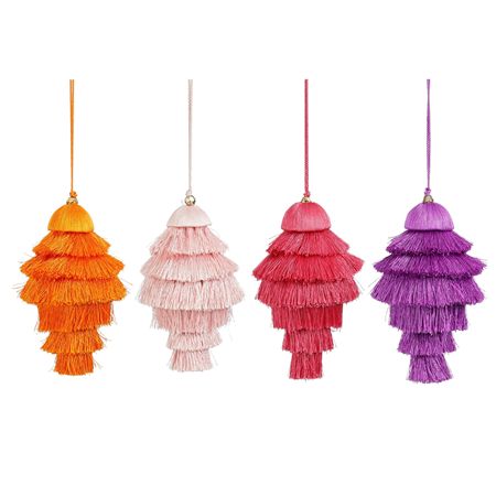 Hanging Chandelier 15x9cm Pink