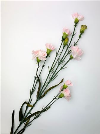 Artificial Spray Carnation Pale Pink (PACK OF 2)