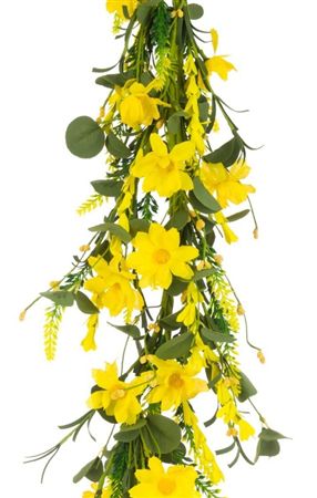 Artificial Garland Crown Daisy Foilage 180cm