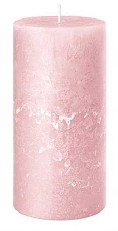 Rustic Safe Candle 110x60mm Rose