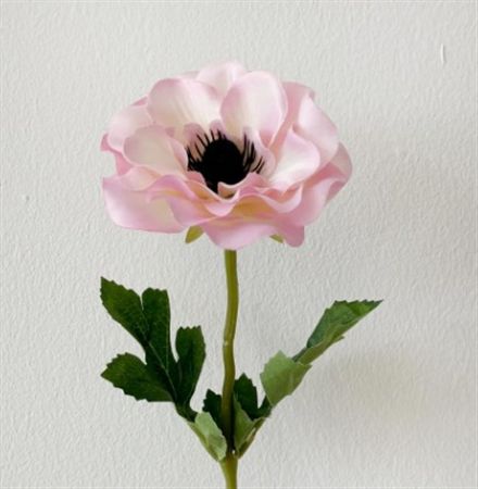 Artificial Anemone Pink 50cm (PACK OF 4)