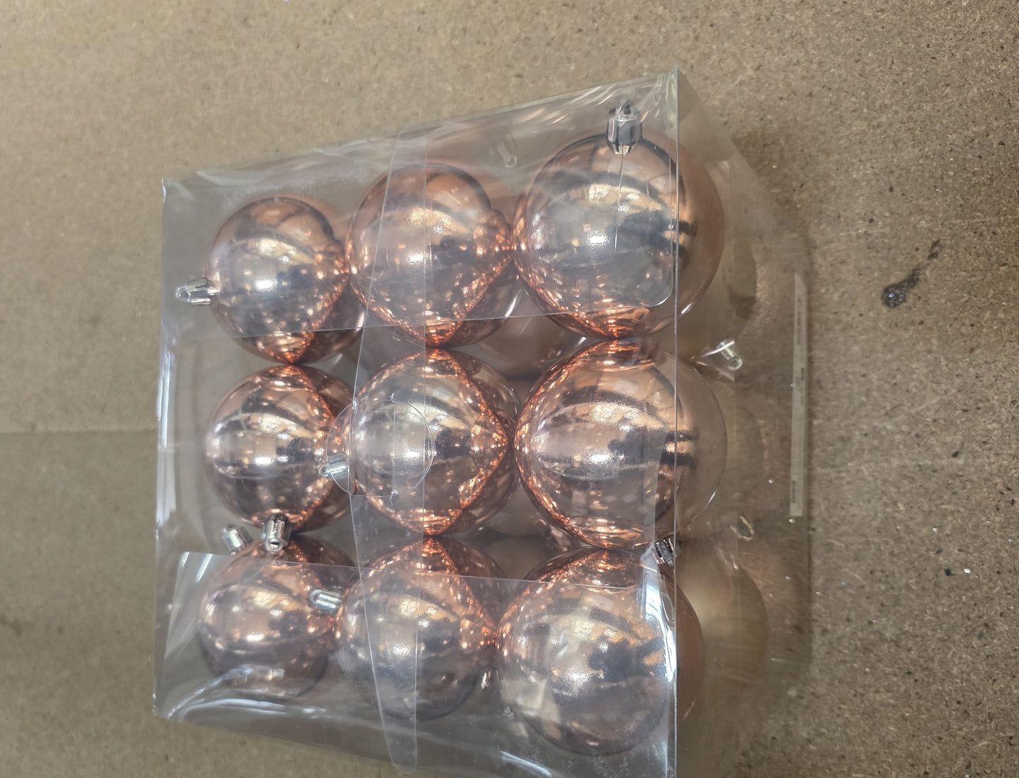 Bauble Unbreakable 8cm Pink X27