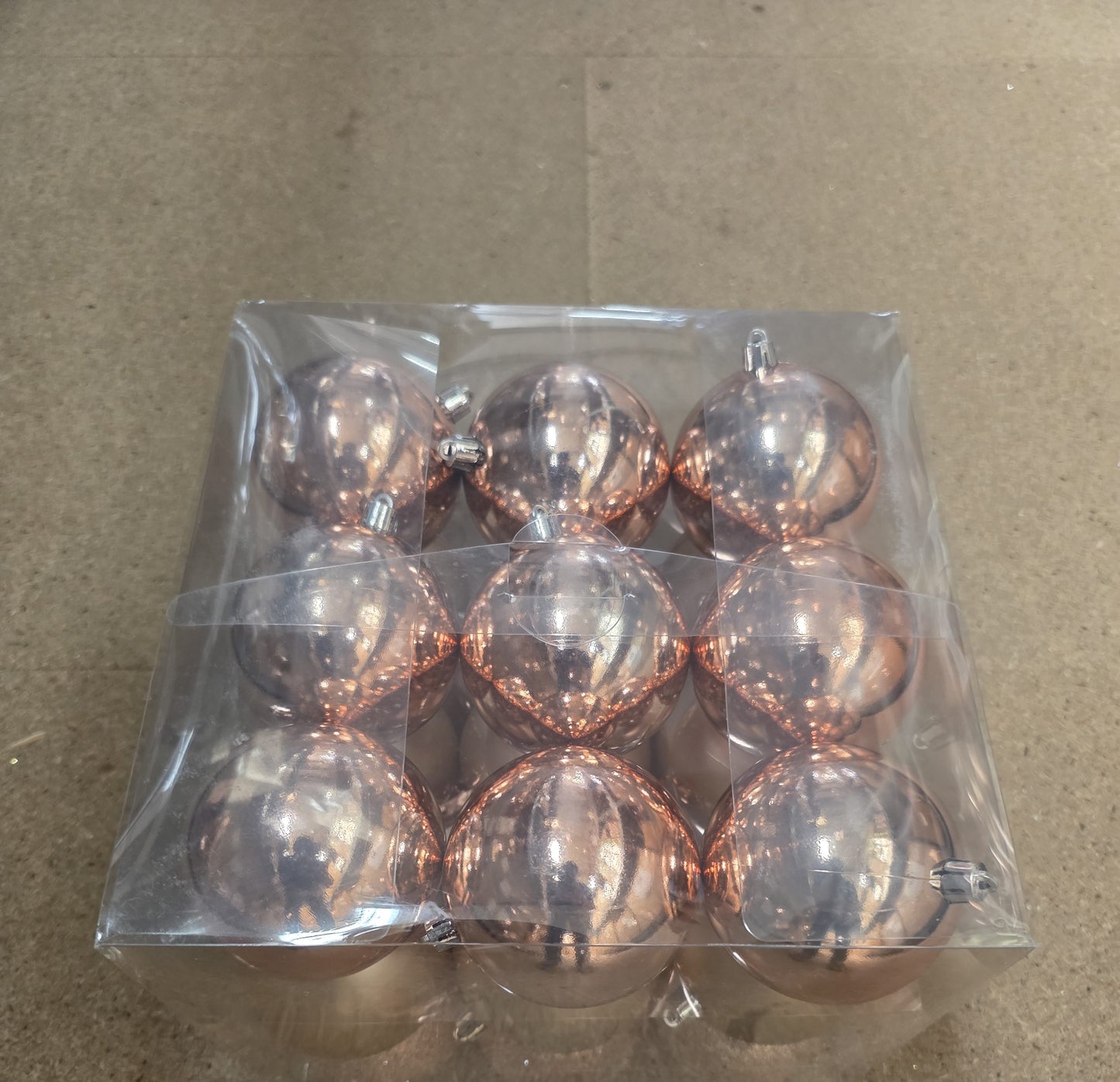 Bauble Unbreakable 8cm Pink X27