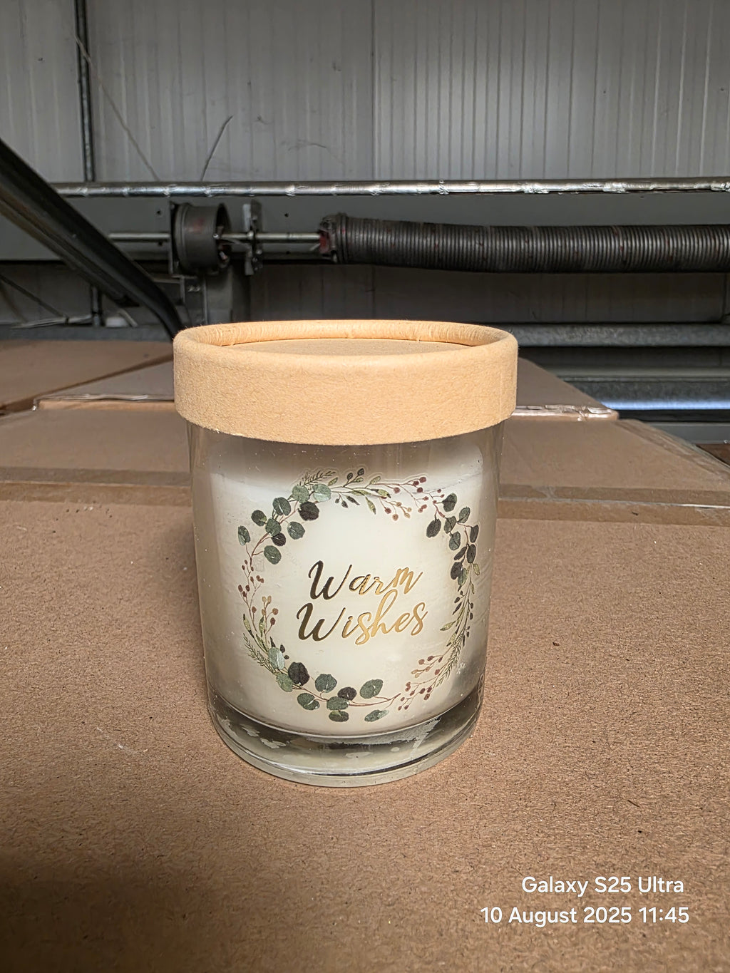 Scented Glass Candle Assorted 8cm (PACK OF 3)
