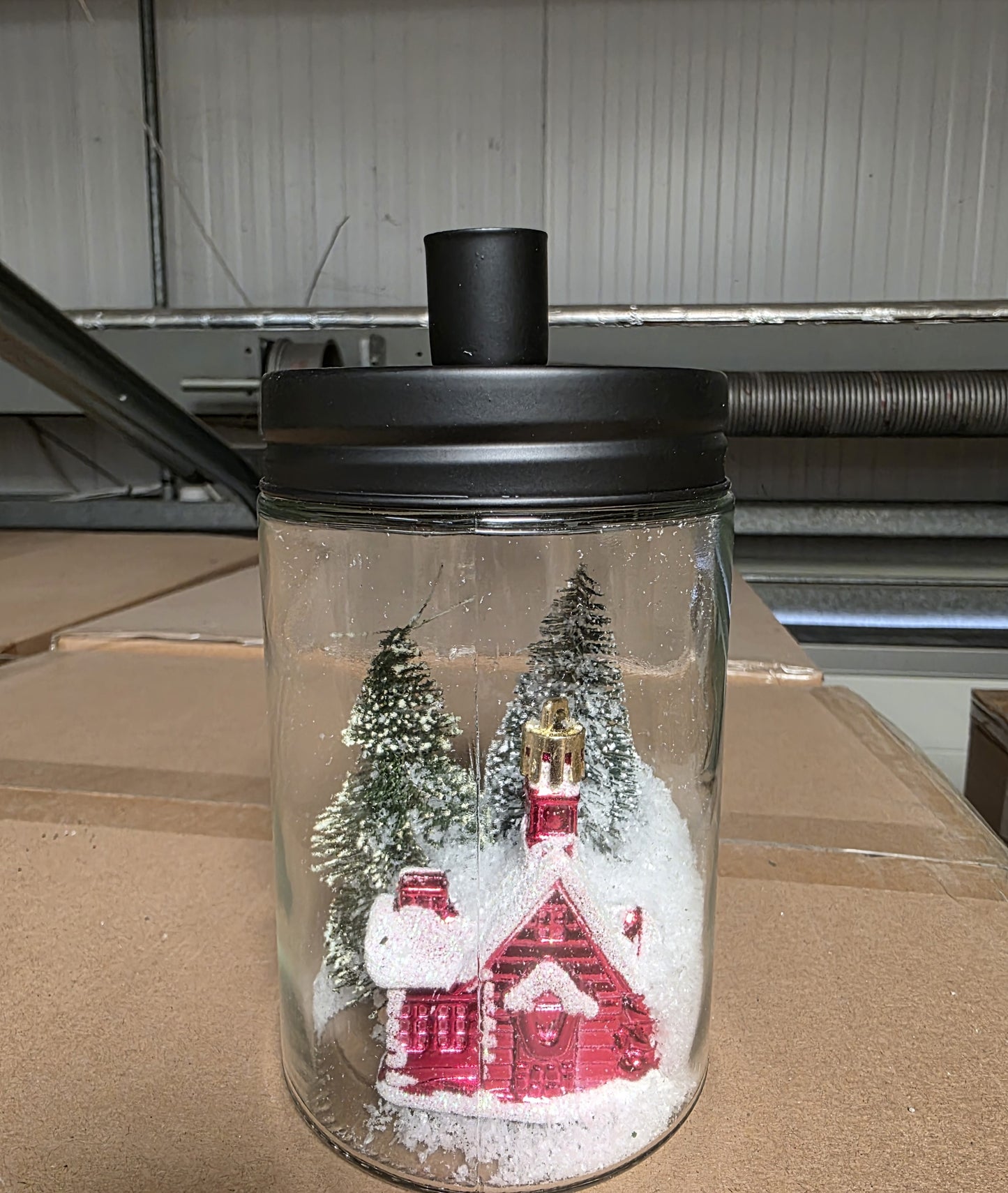 Lantern Snowflake Assorted 16x14cm X1