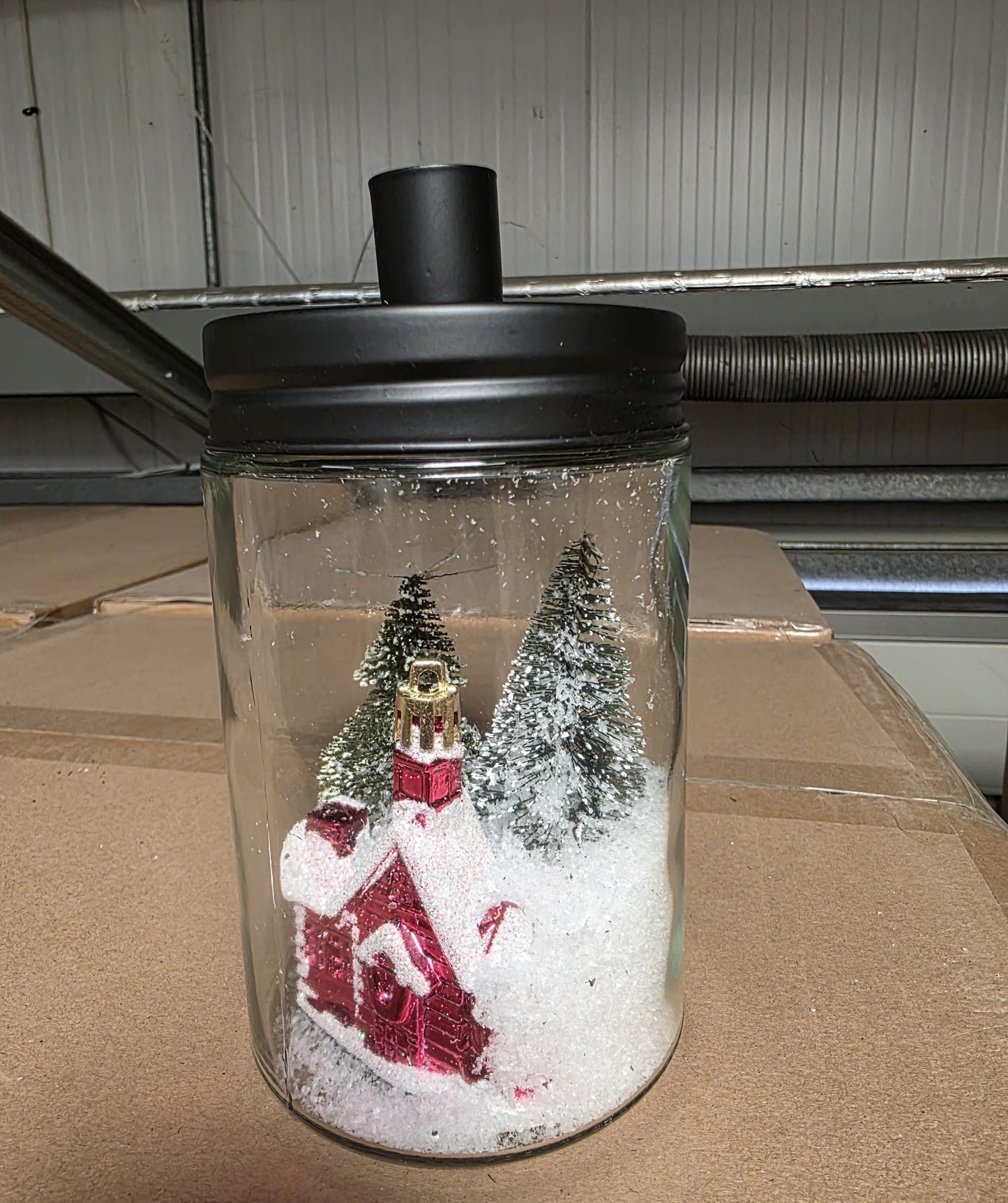 Lantern Snowflake Assorted 16x14cm X1