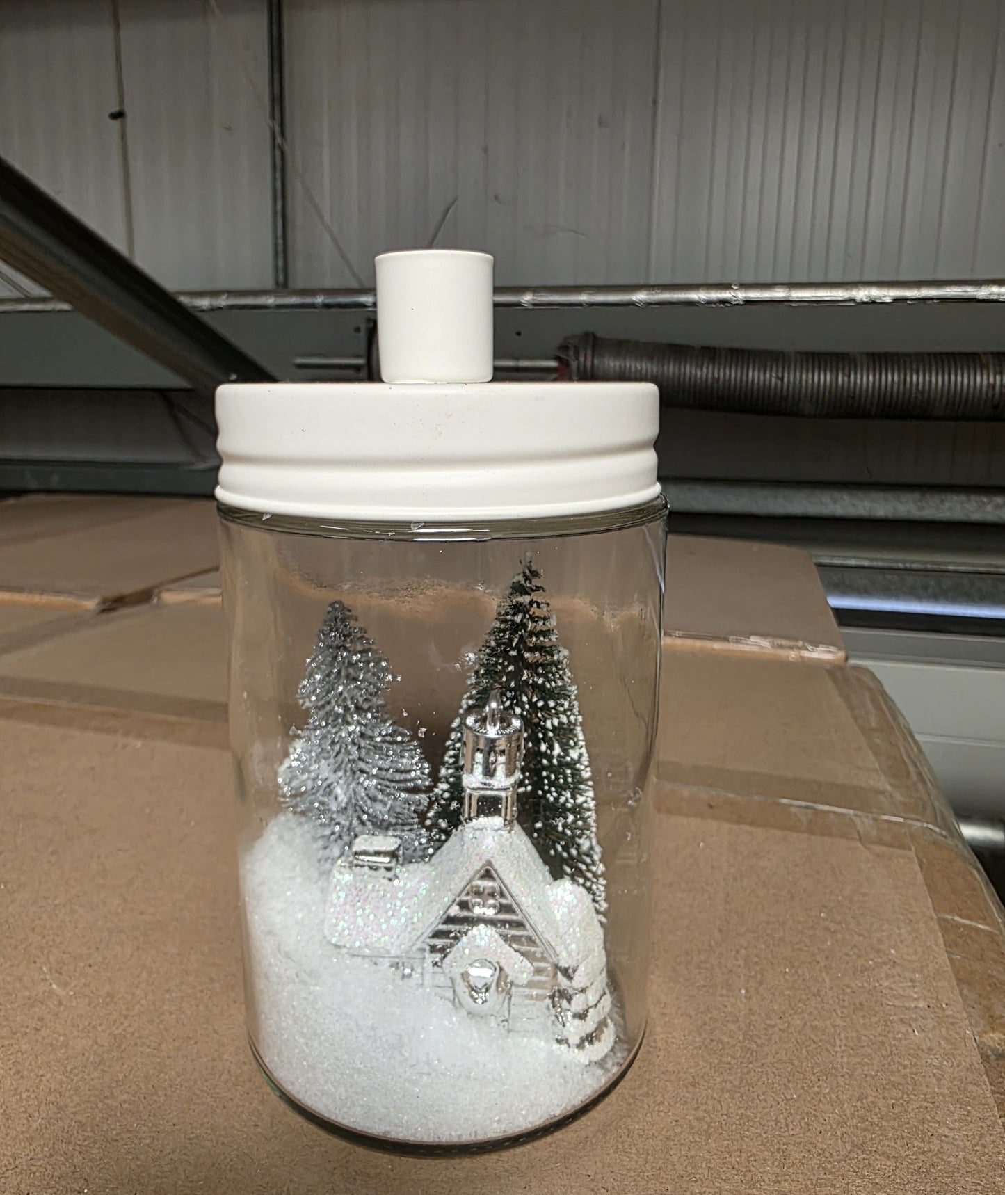 Lantern Snowflake Assorted 16x14cm X1