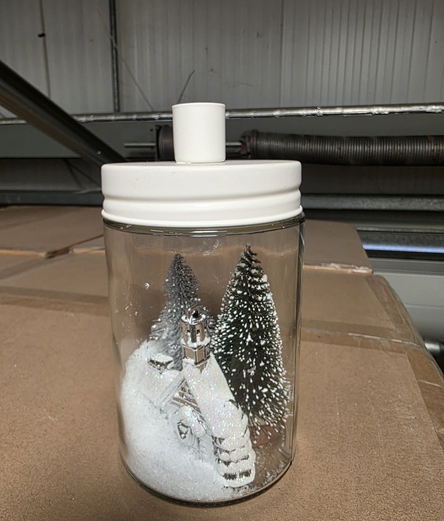 Lantern Snowflake Assorted 16x14cm X1