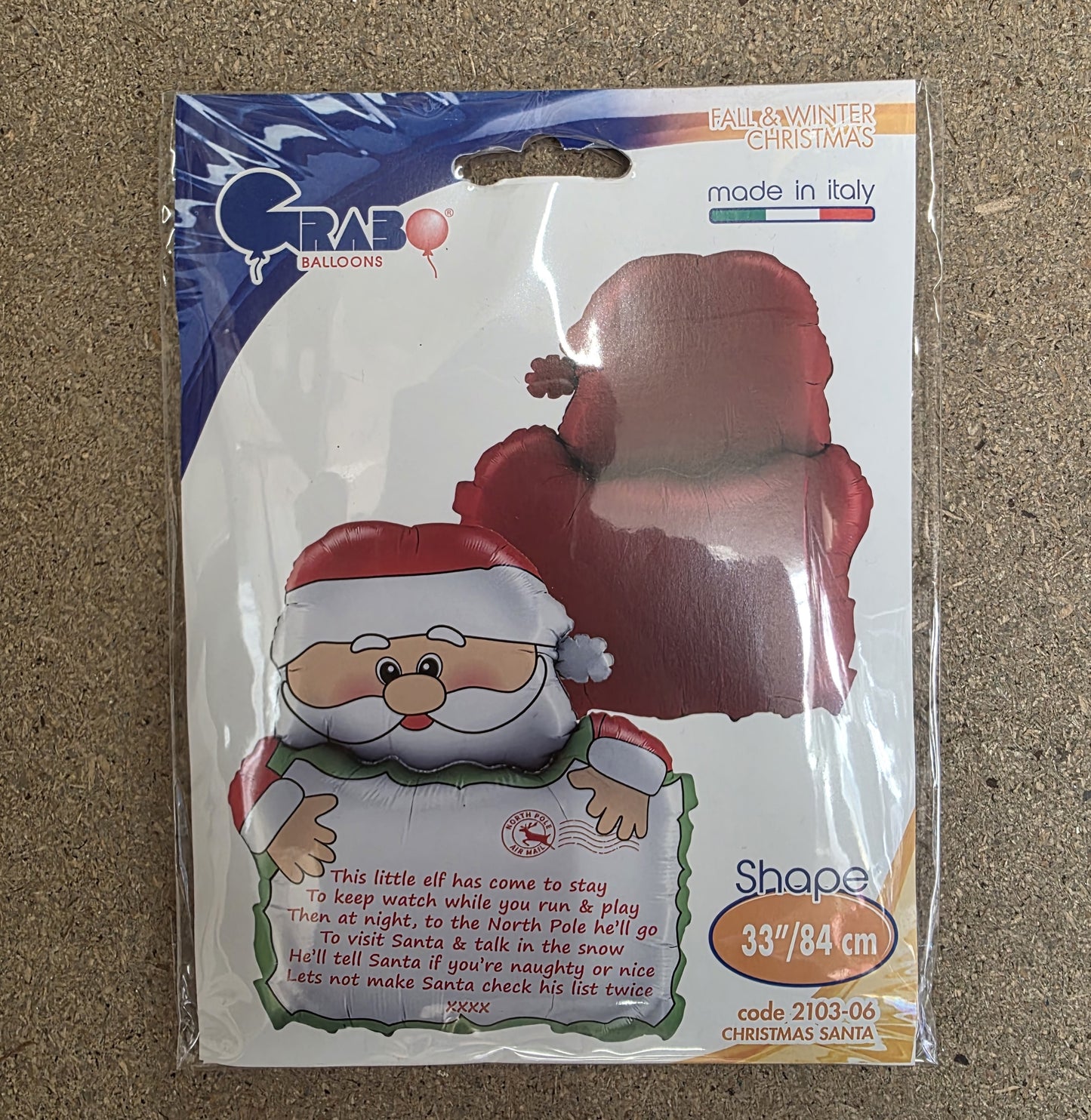 Balloon Santa Letter