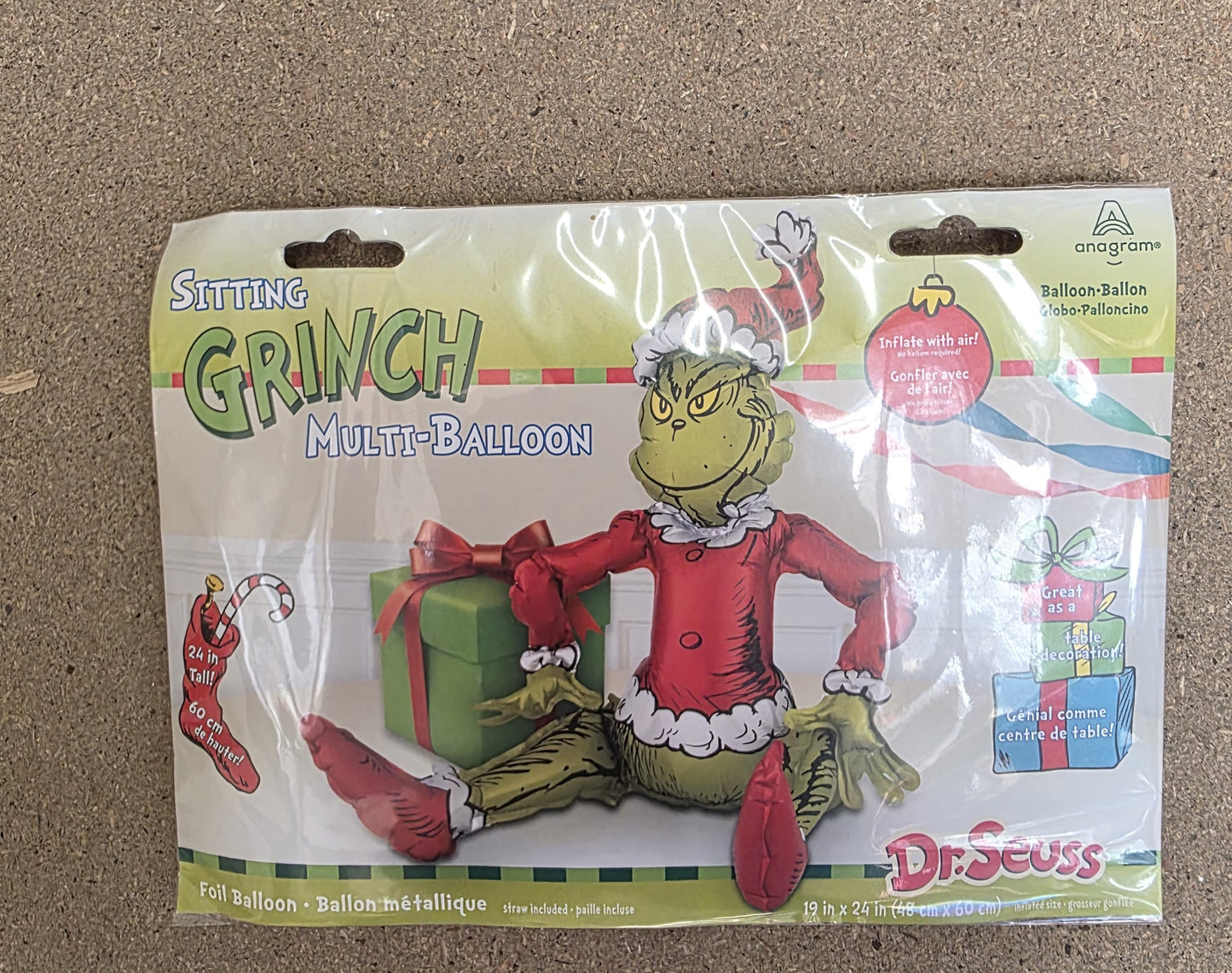 Balloon Santa Grinch