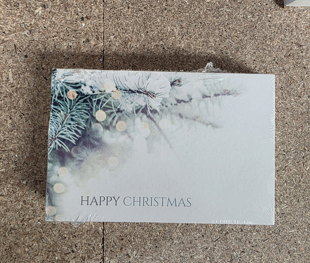 Small Card Christmes Frosted Pine (PACK OF 2)