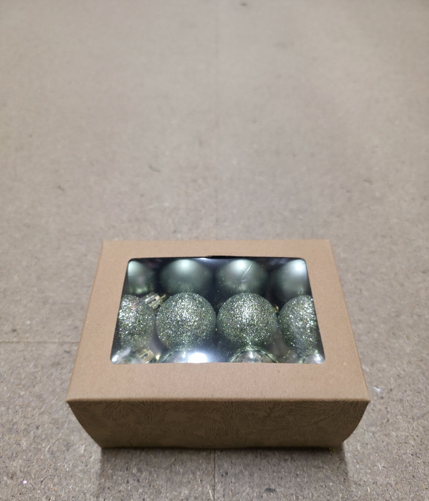 Bauble Multi Finish Sagegreen 30mm X24