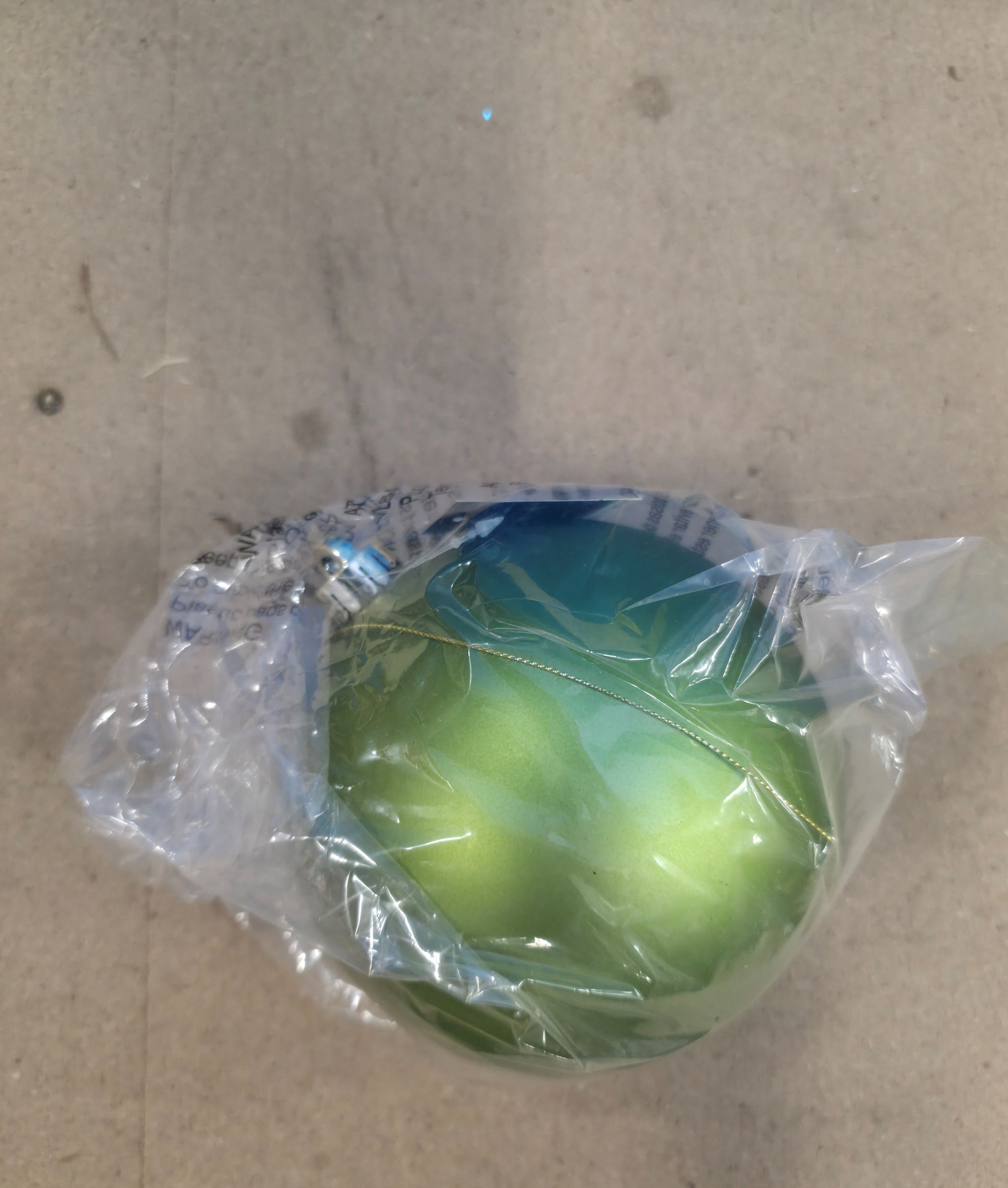 Bauble Unbreakable 15cm Matt D.green X1  (PACK OF 2)