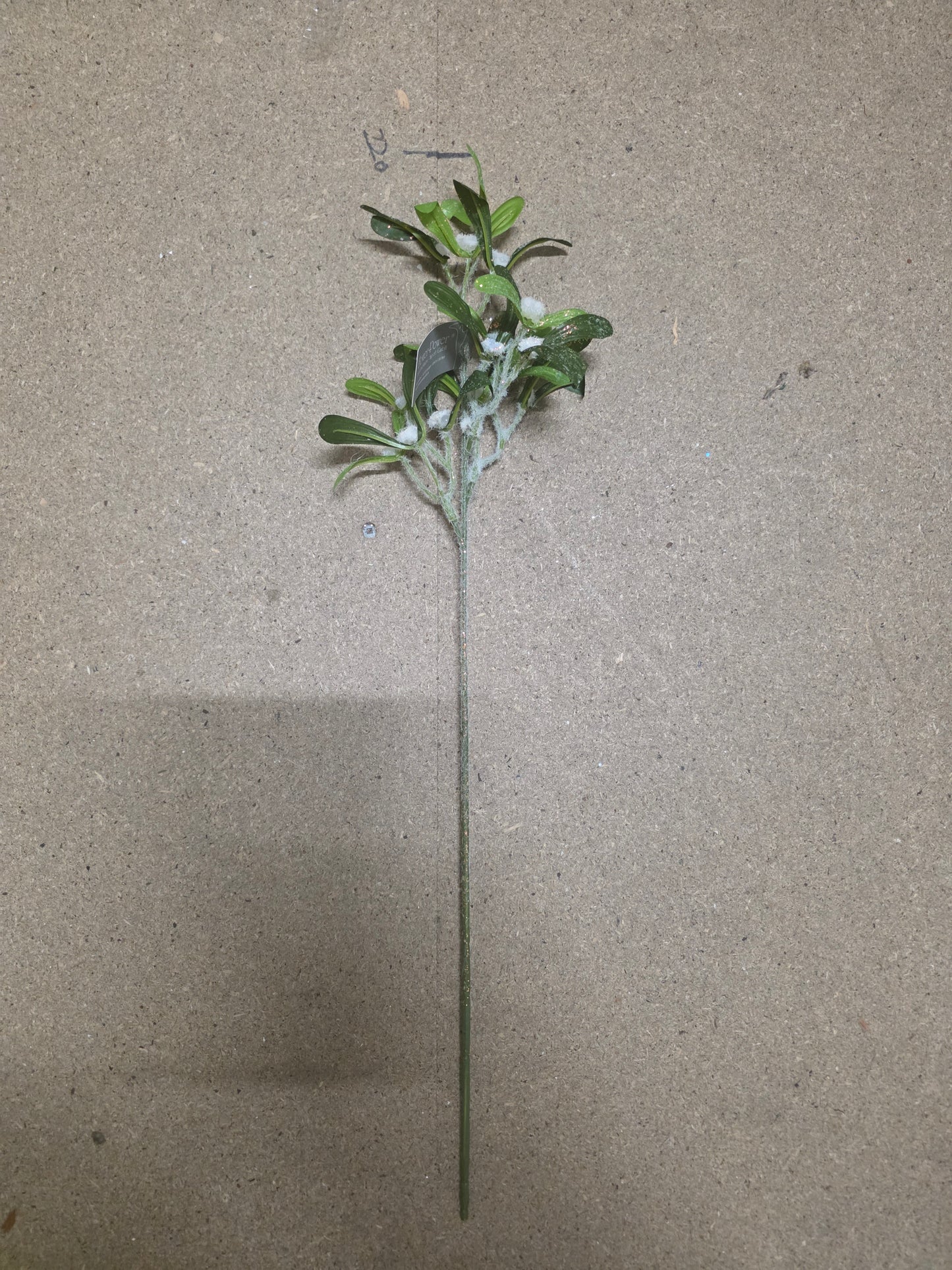Mistletoe Green Frosted 60cm