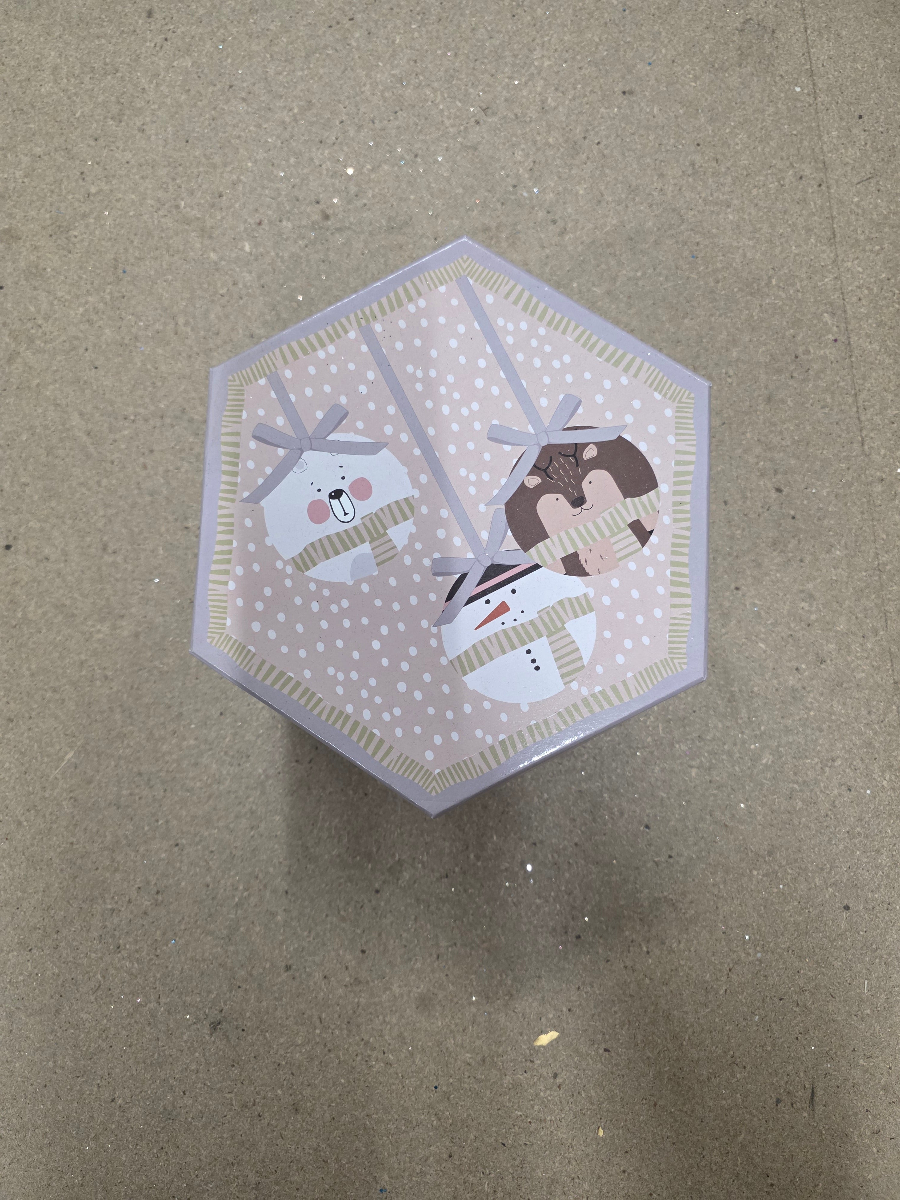 Bauble Unbreakable Giftset 7cm White X14