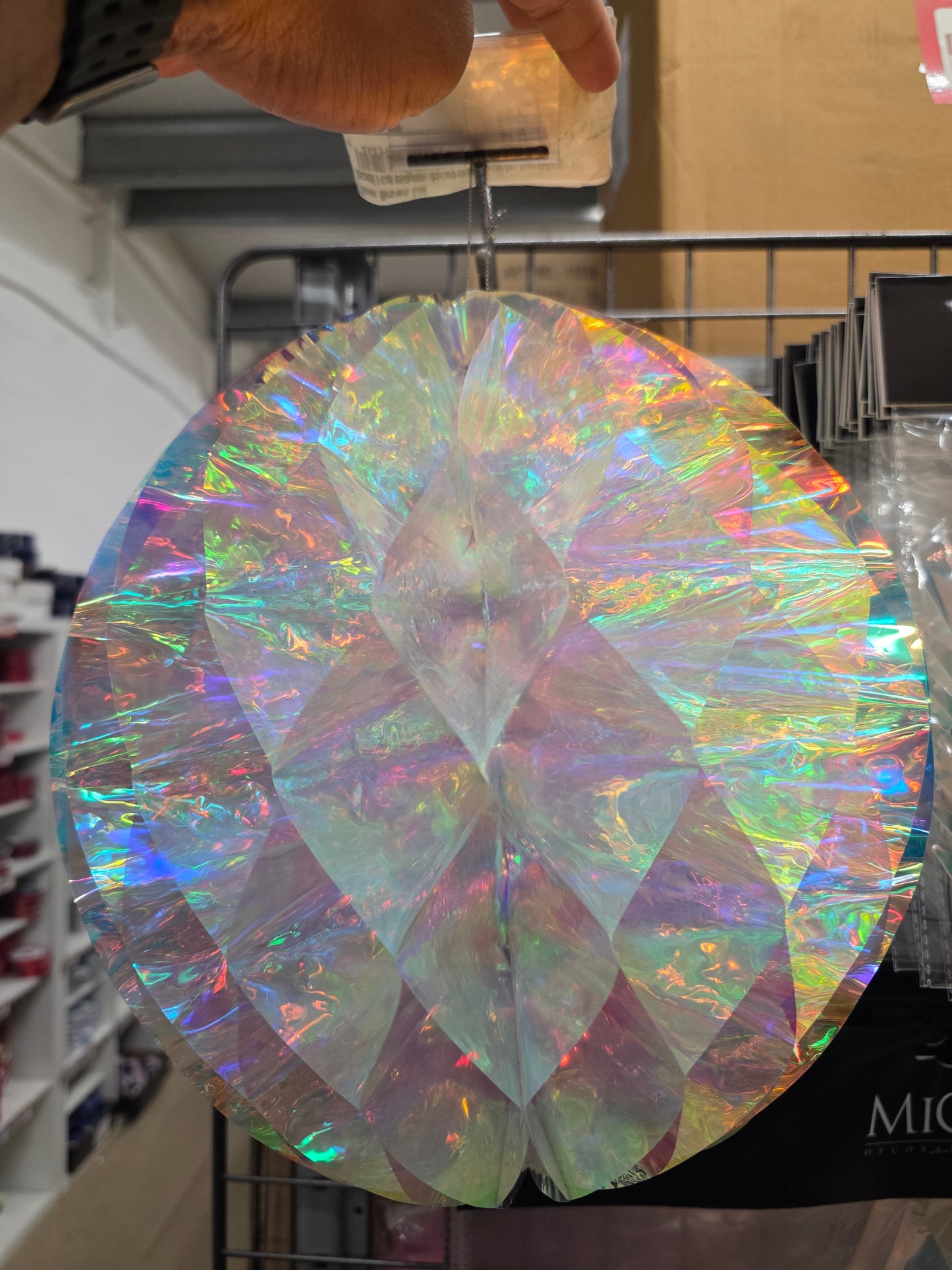 Ball Origami Iridescent 30cm