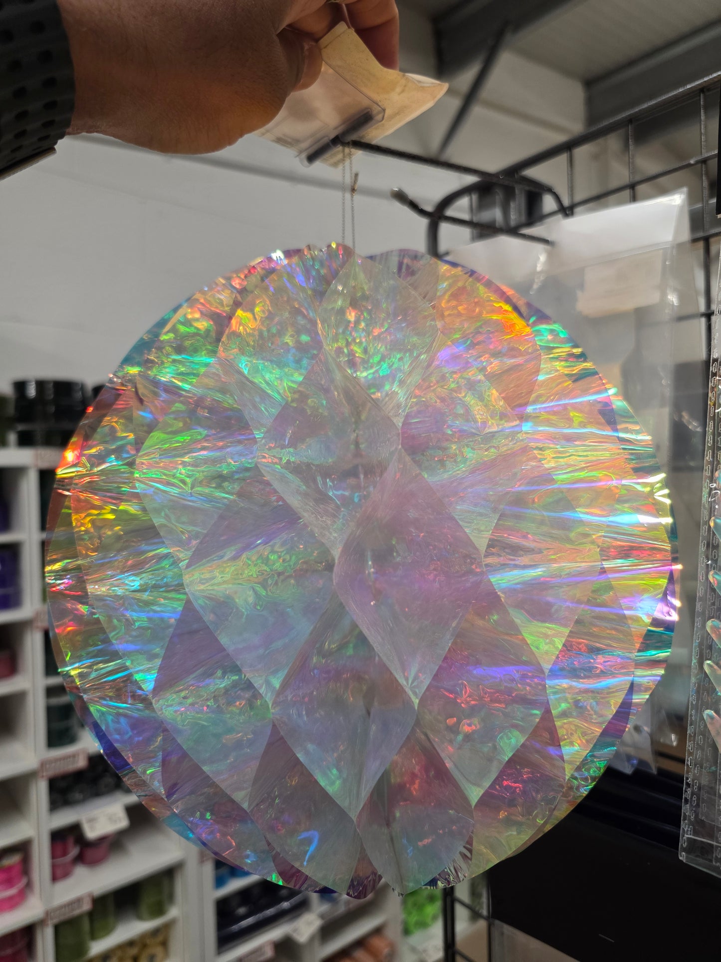 Ball Origami Iridescent 30cm