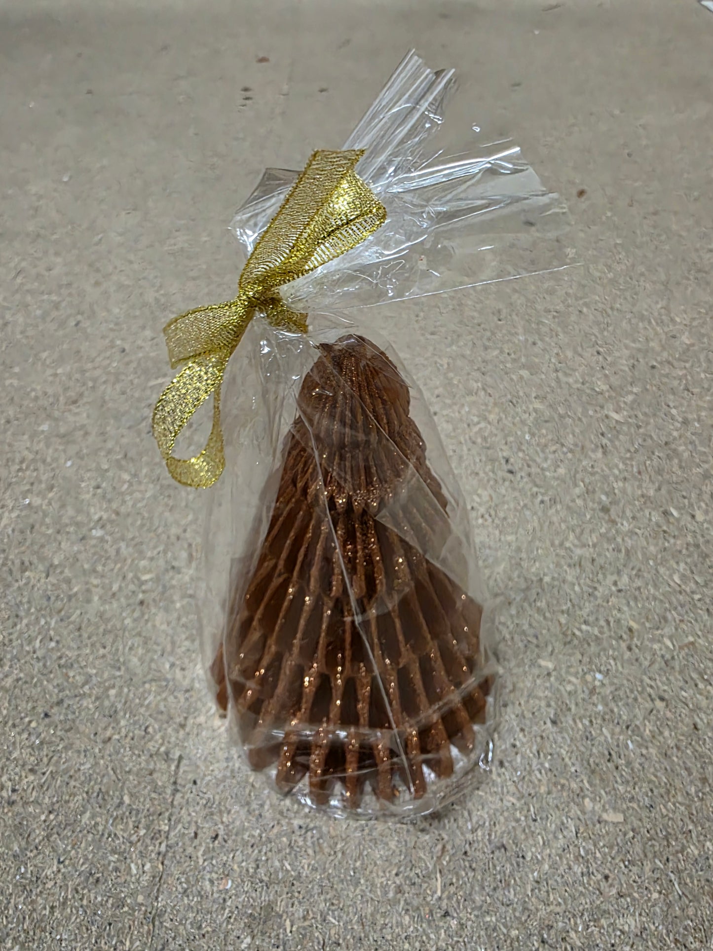 Candle Xmas Tree 14cm Copper