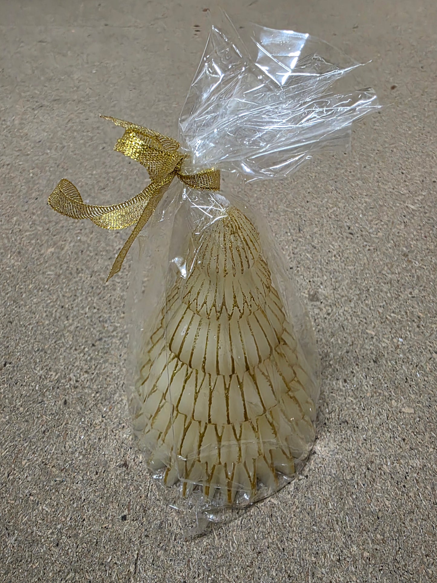 Candle Xmas Tree 14cm White