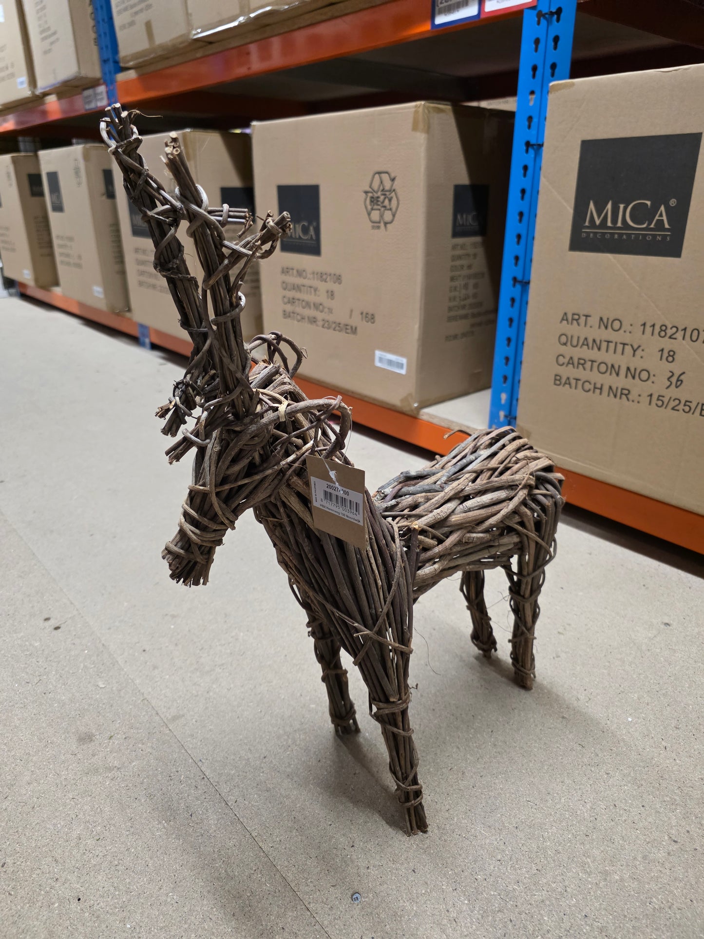 Reindeer Standing Vine 60cm