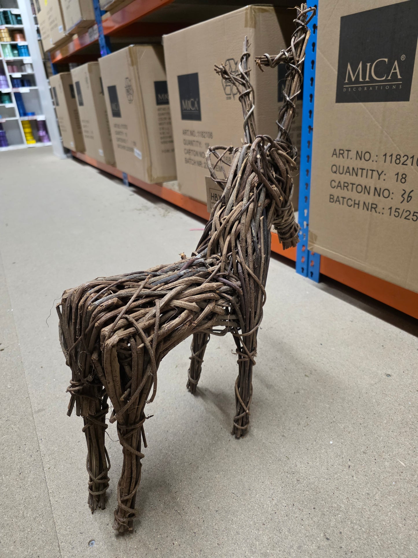 Reindeer Standing Vine 60cm