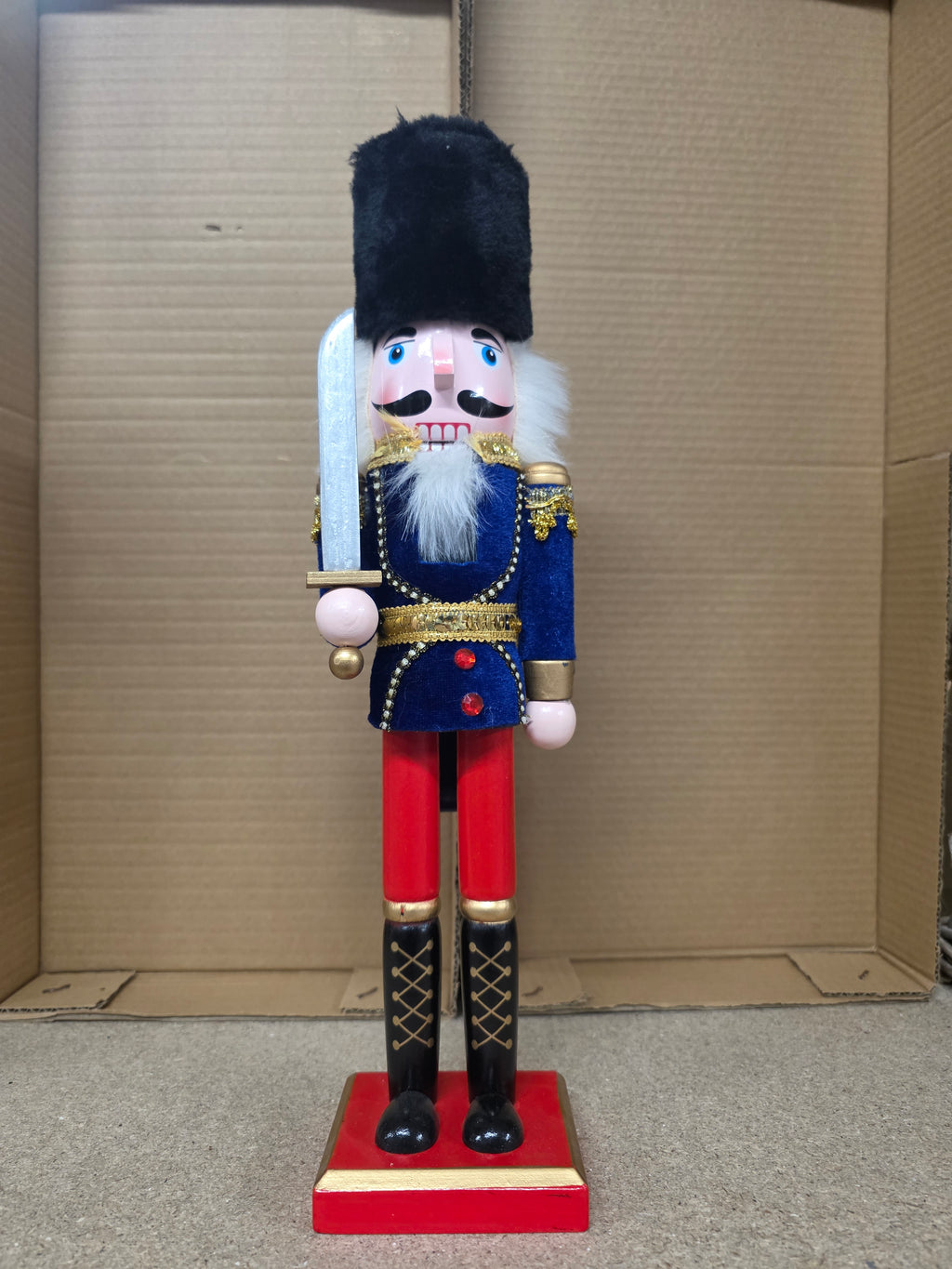 Wooden Nutcracker Assorted 38cm (ANY 1)