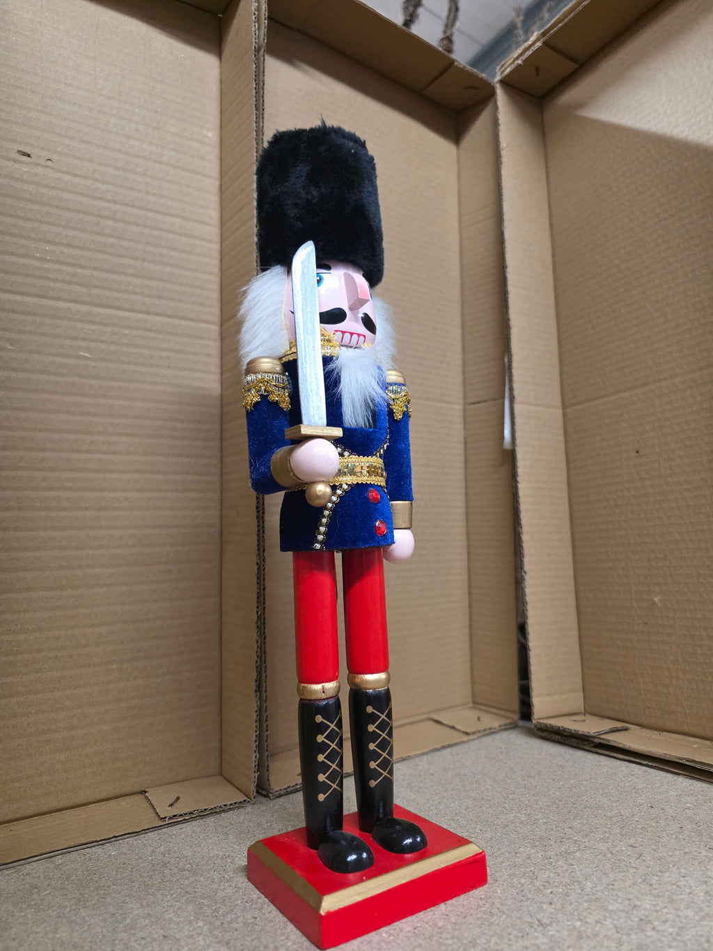 Wooden Nutcracker Assorted 38cm (ANY 1)