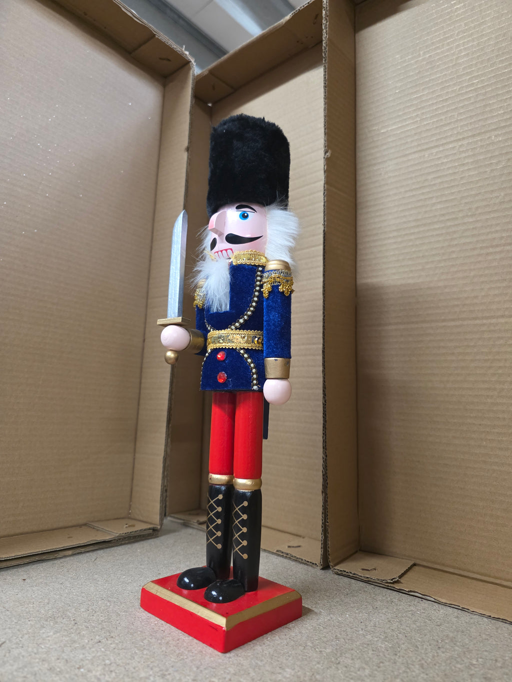 Wooden Nutcracker Assorted 38cm (ANY 1)