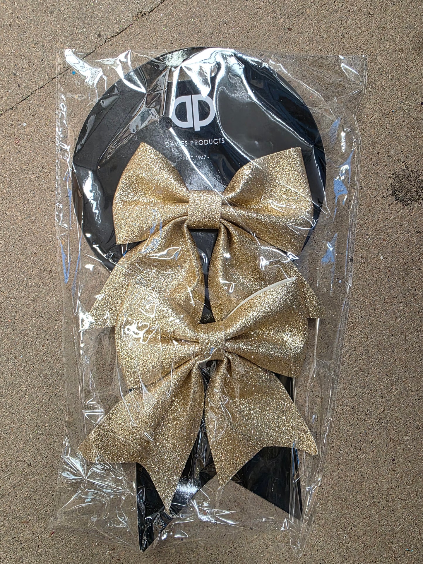 Bow Champagne 12cm X2