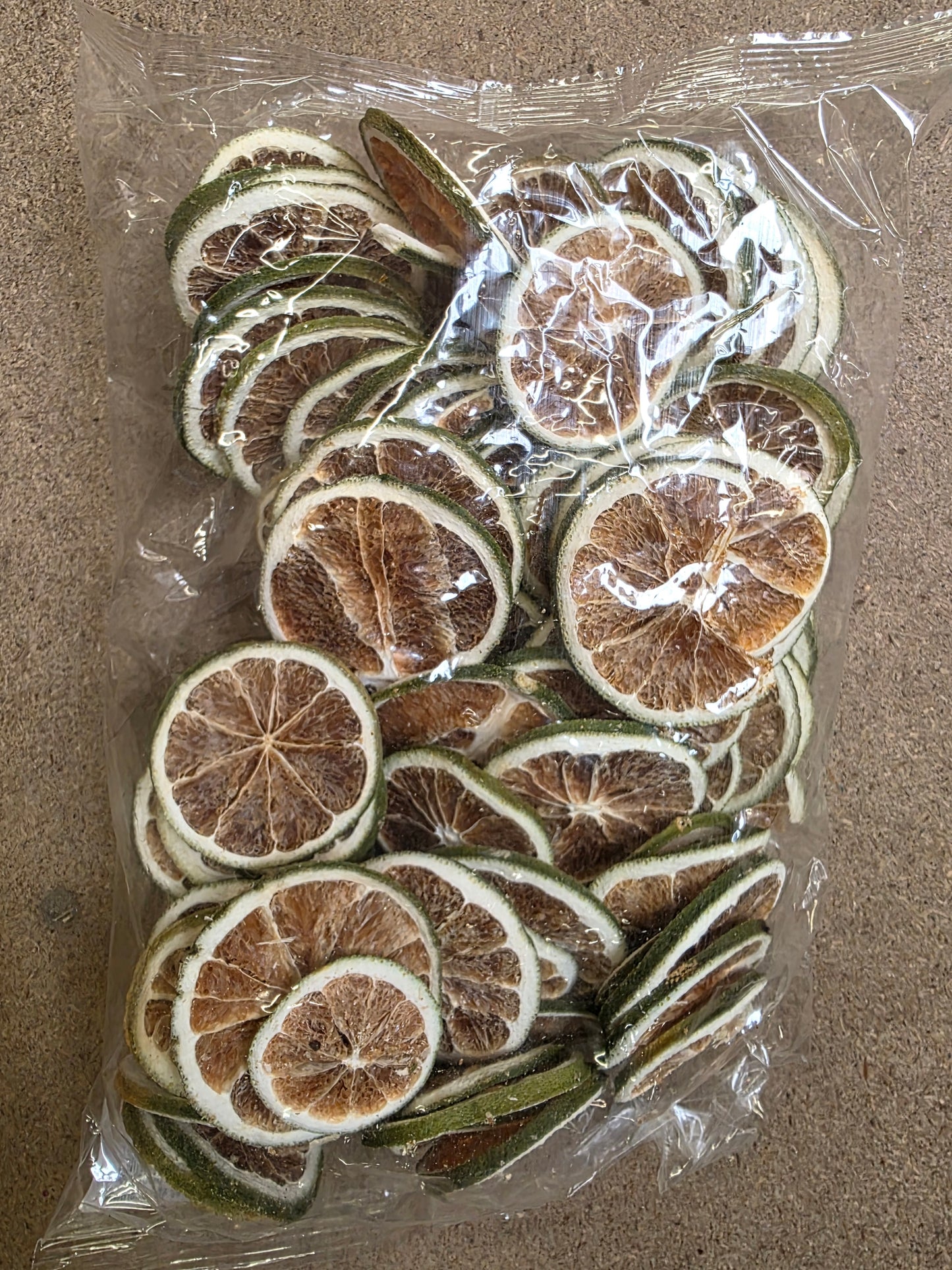 Dried Lime Green Slices 250 Gram