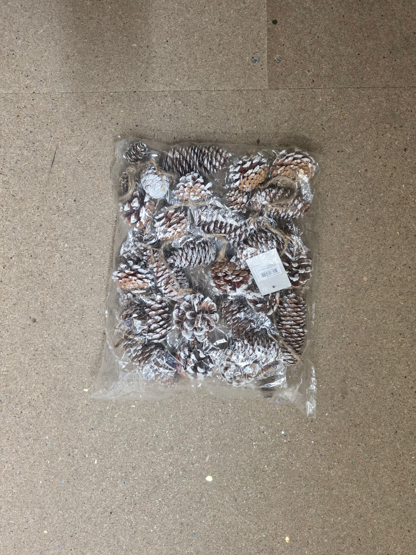 Garland Pine Cone Brown 180cm