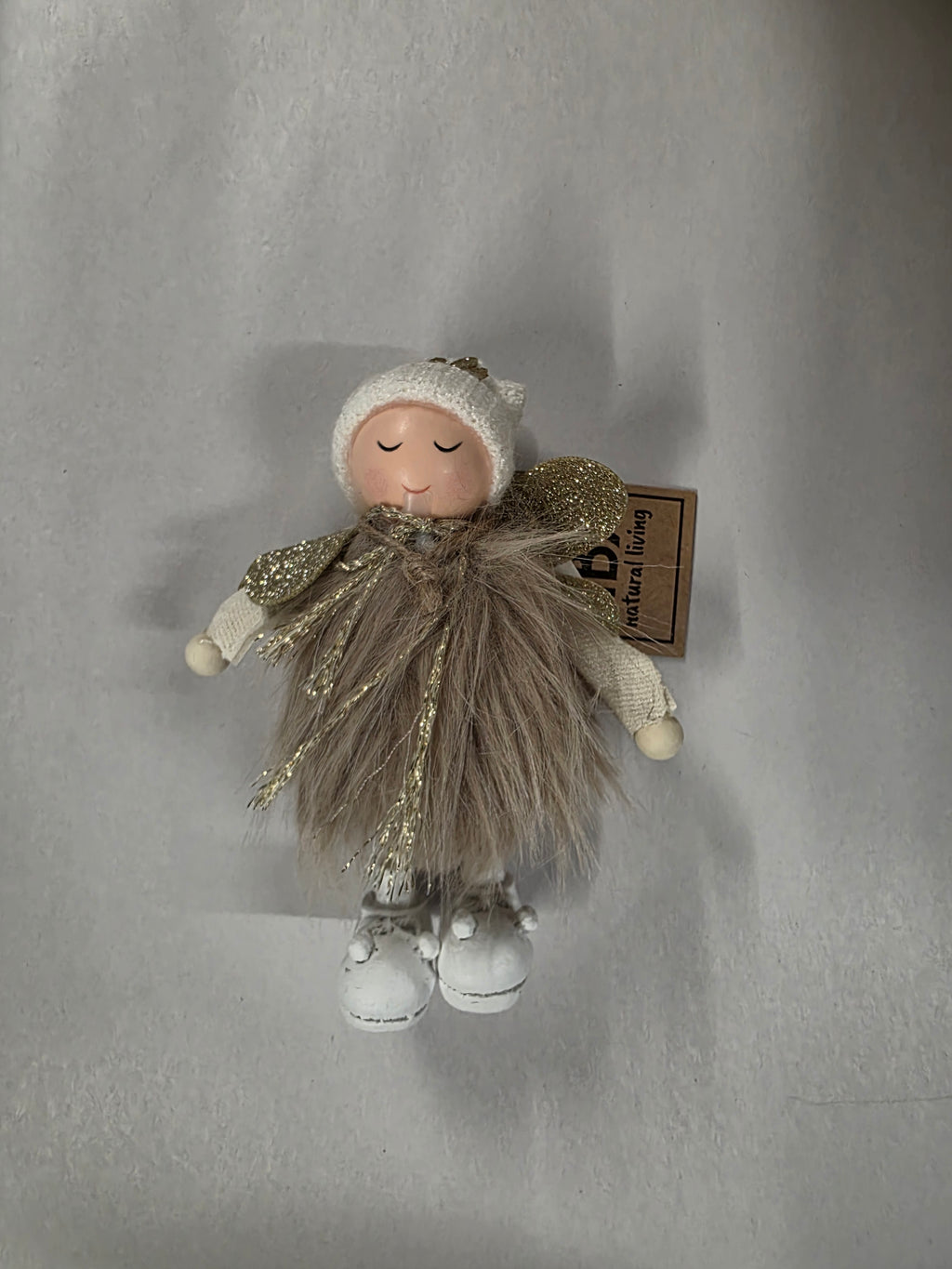 Angel Furry 15cm Beige