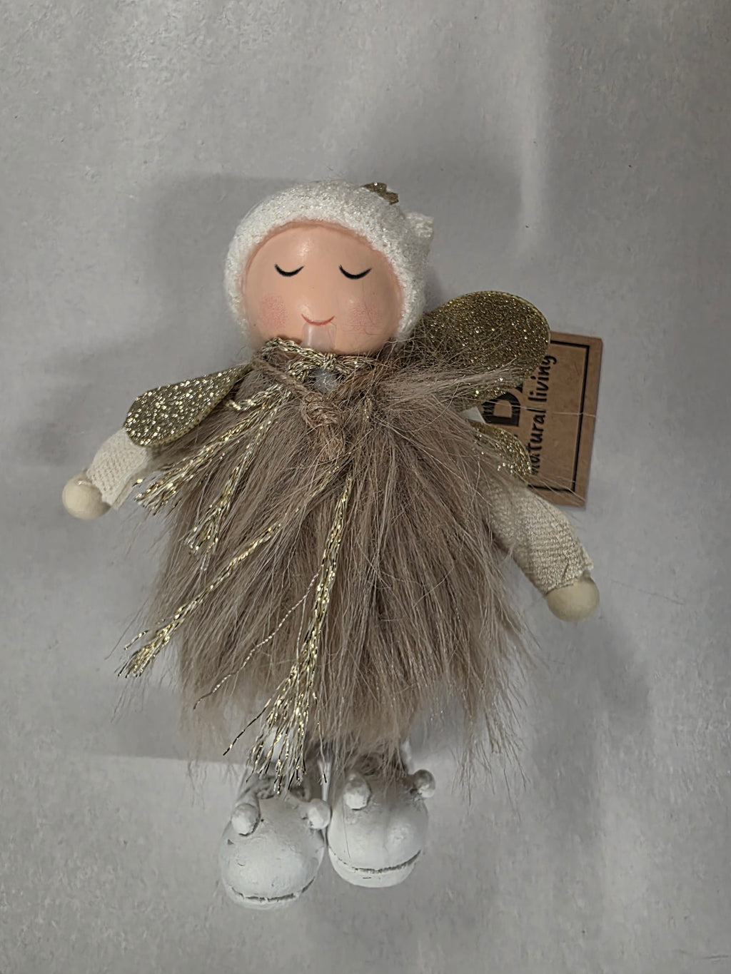 Angel Furry 15cm Beige
