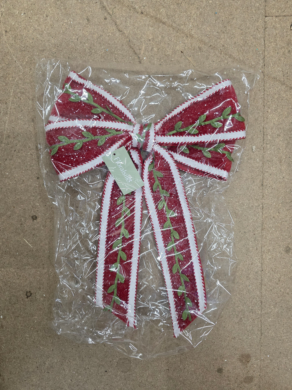 Clip Large Bow Leaves 40cm