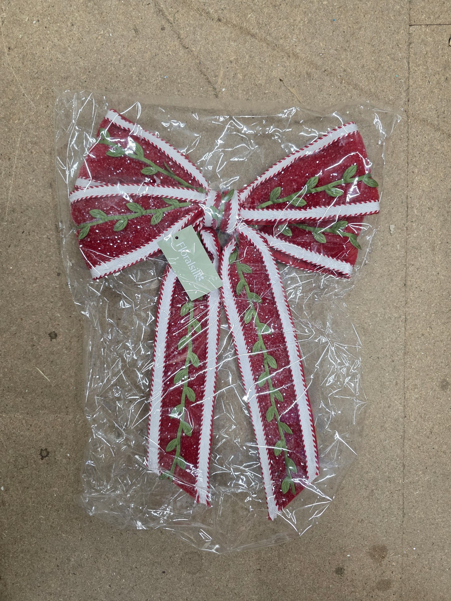 Clip Large Bow Leaves 40cm