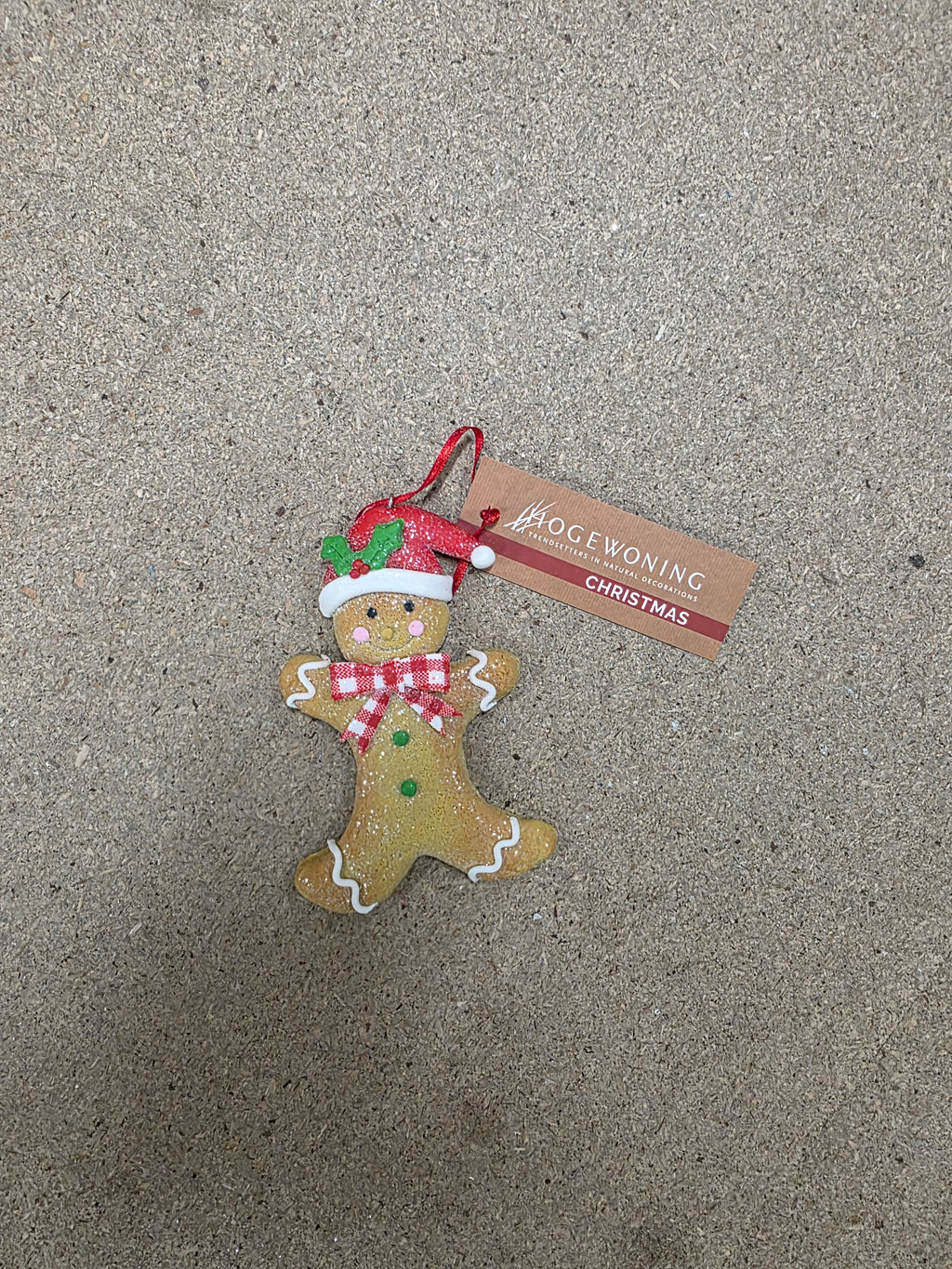 Gingerbread People Hanger Assorted 10cm (PACK OF 1)
