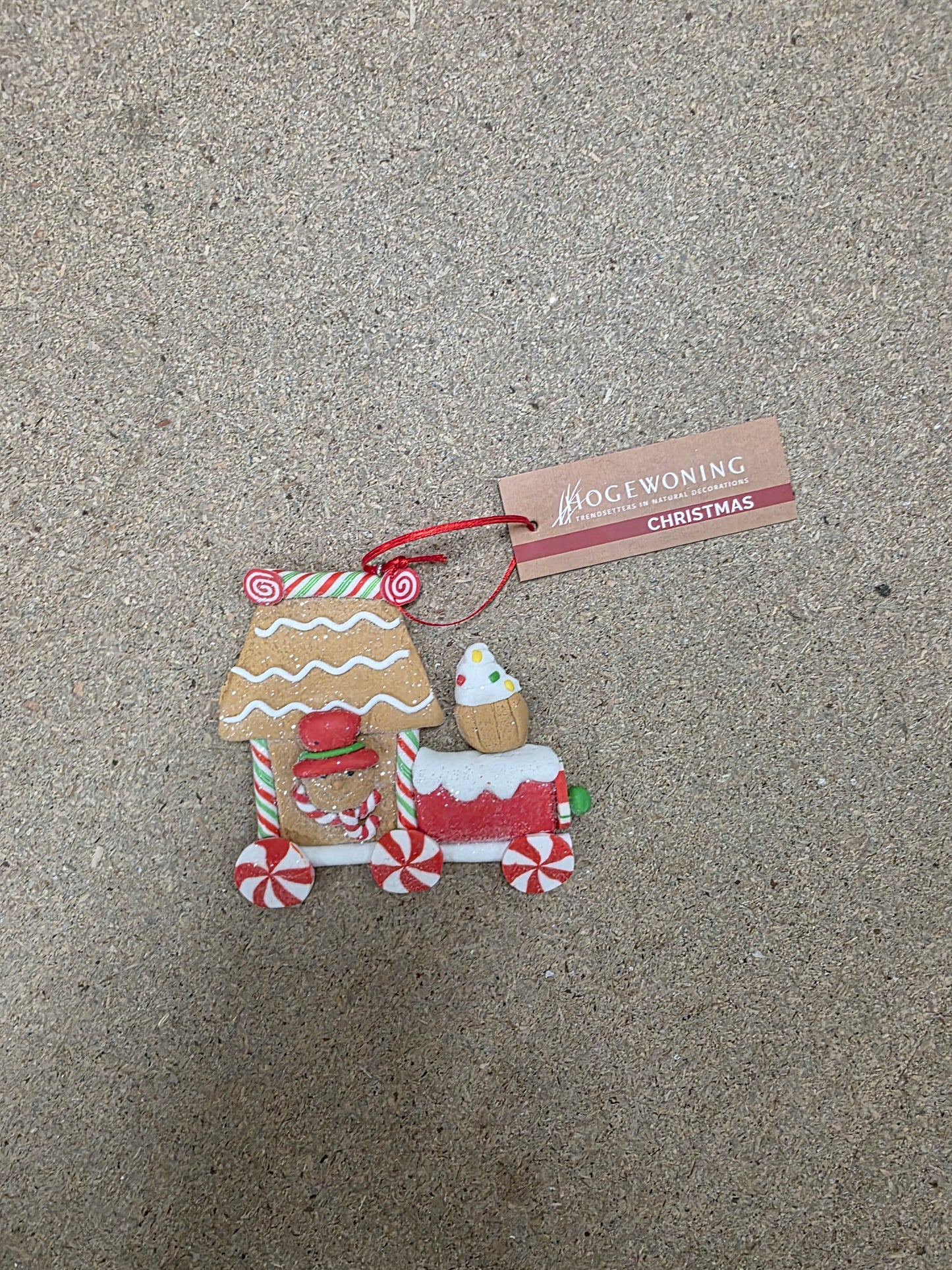 Gingerbread Train Hanger Assorted 11cm ( any one)