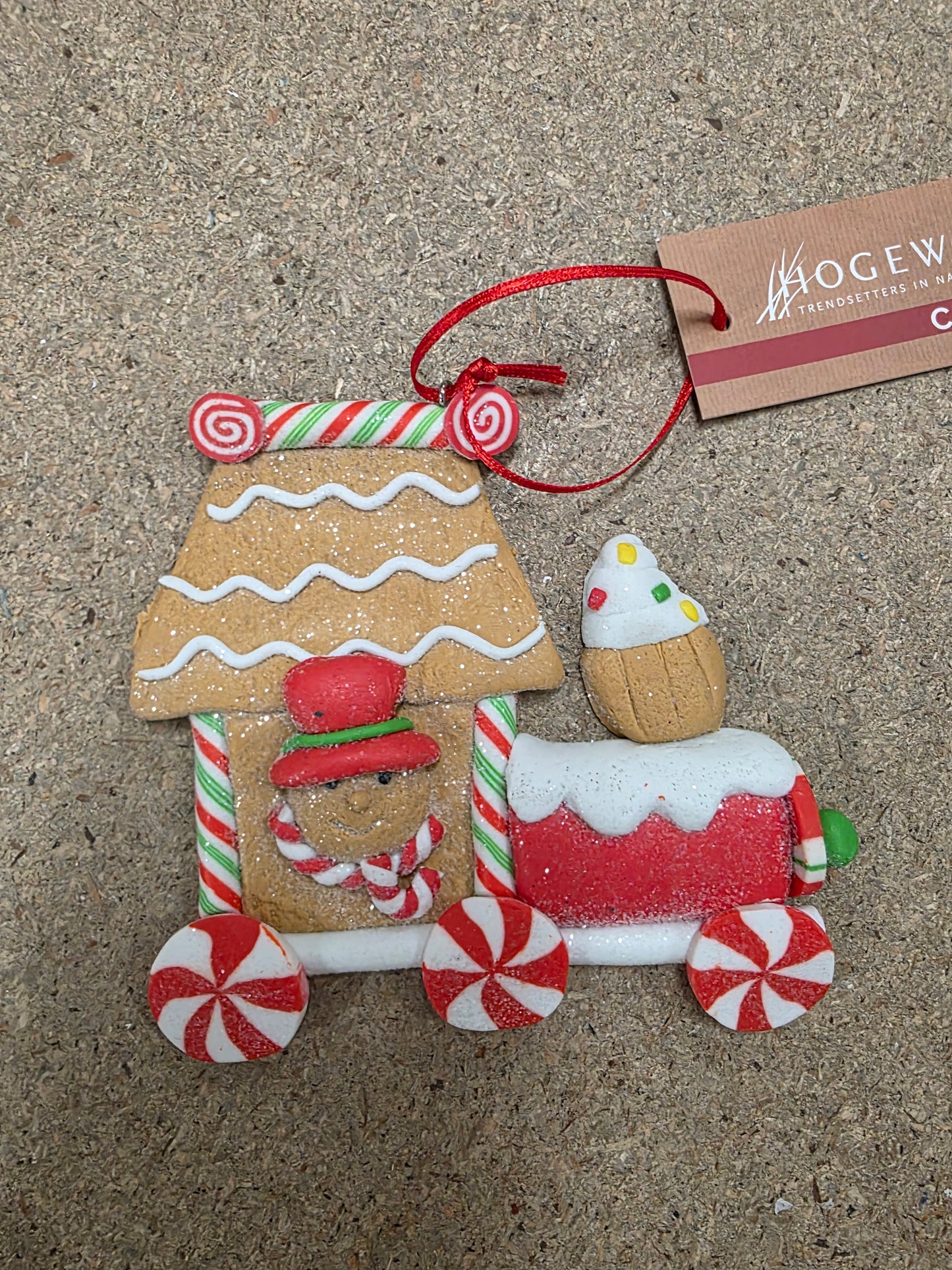 Gingerbread Train Hanger Assorted 11cm ( any one)