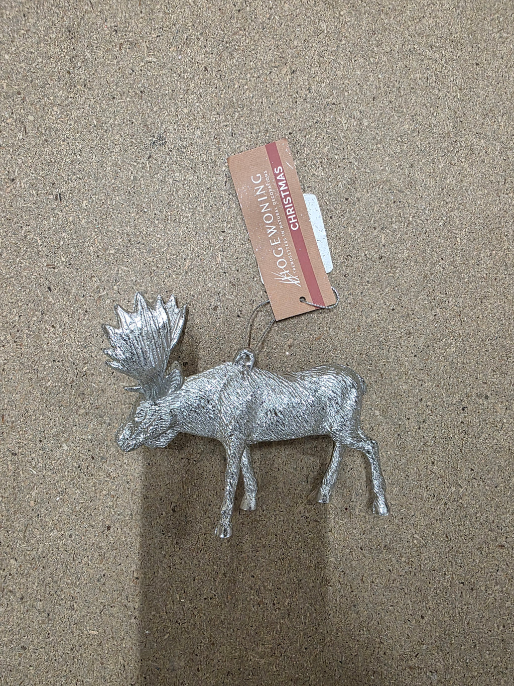 Hanger Deers Moose 14cm silver