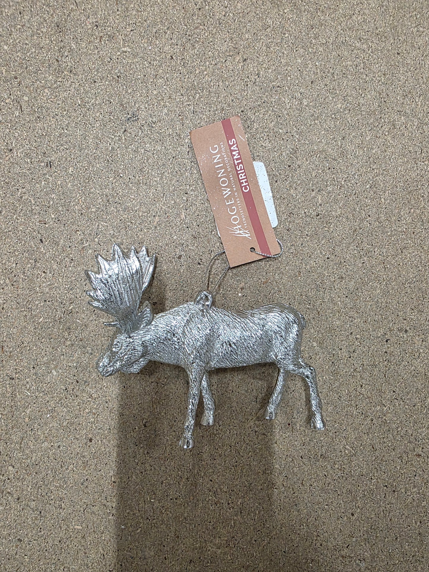 Hanger Deers Moose 14cm silver